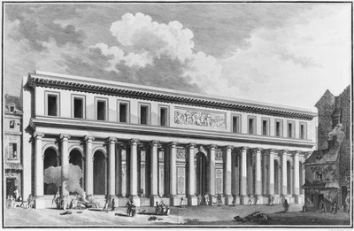 The Academy of Surgery, Paris, Engraved by Claude Rene Gabriel Poulleau, 1773 by French School